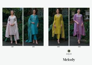 Kailee melody cotton 3pcs kurti wholesale  - wholesale export